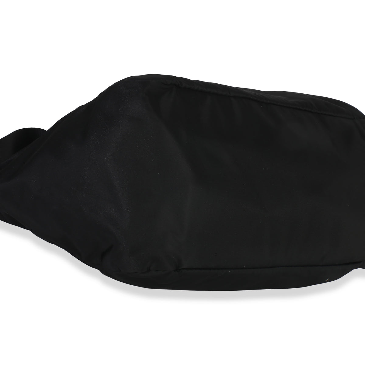 Prada Black Tessuto Saffiano Leather Large Weekender Tote Handbag clasp