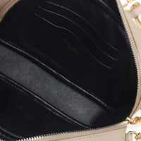 Saint Laurent Beige Grain De Poudre Matelasse Mini Lou Camera Bag Handbag ad1
