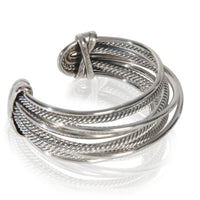 David Yurman Sterling Silver  Crossover Bracelet bv