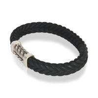 David Yurman Sterling Silver  Chevron Bracelet sv