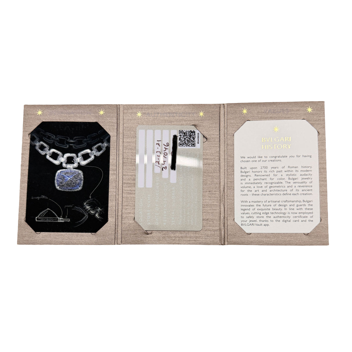 BVLGARI Rose Gold  B.zero1 Ring box