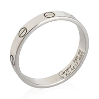 Cartier White Gold  Small Model Love Ring av