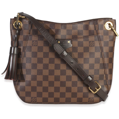 Louis Vuitton Damier Ebene South Bank Besace Handbag fv