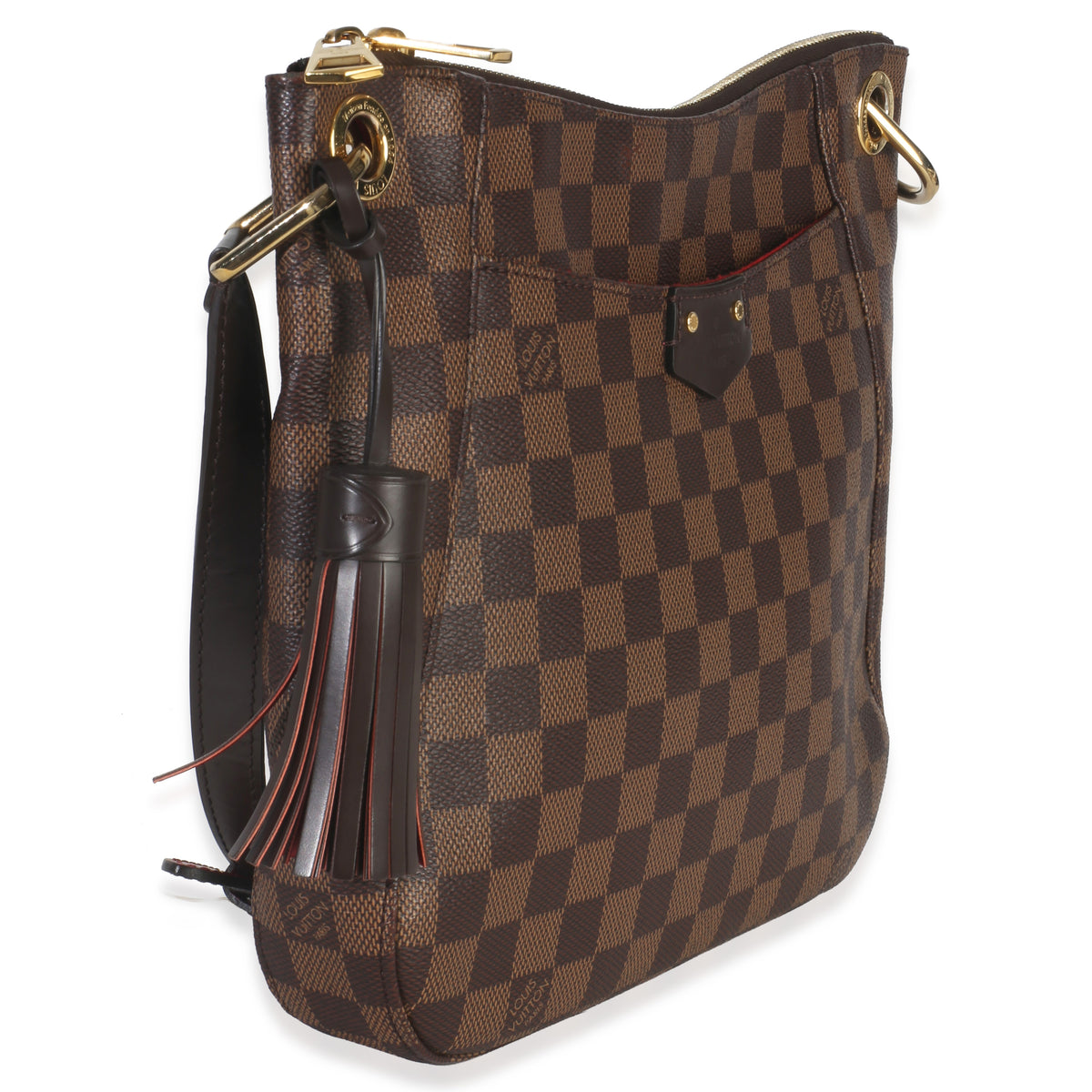 Louis Vuitton Damier Ebene South Bank Besace Handbag pv