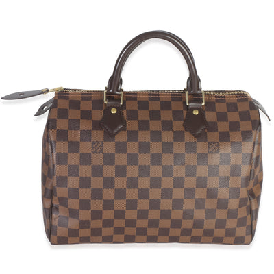 Damier Ebene Canvas Speedy 30