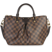 Louis Vuitton Damier Ebene Canvas Siena PM Handbag fv
