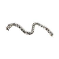 David Yurman Sterling Silver  7.3mm Box Chain Bracelet bv