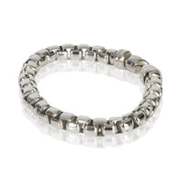 David Yurman Sterling Silver  7.3mm Box Chain Bracelet sv