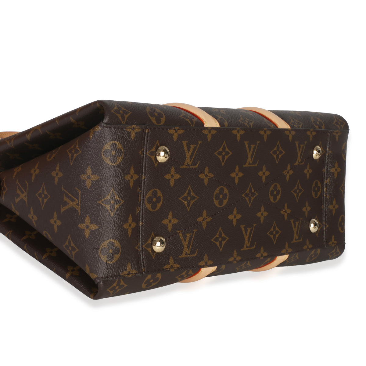 Louis Vuitton Monogram Canvas Soufflot MM Handbag clasp
