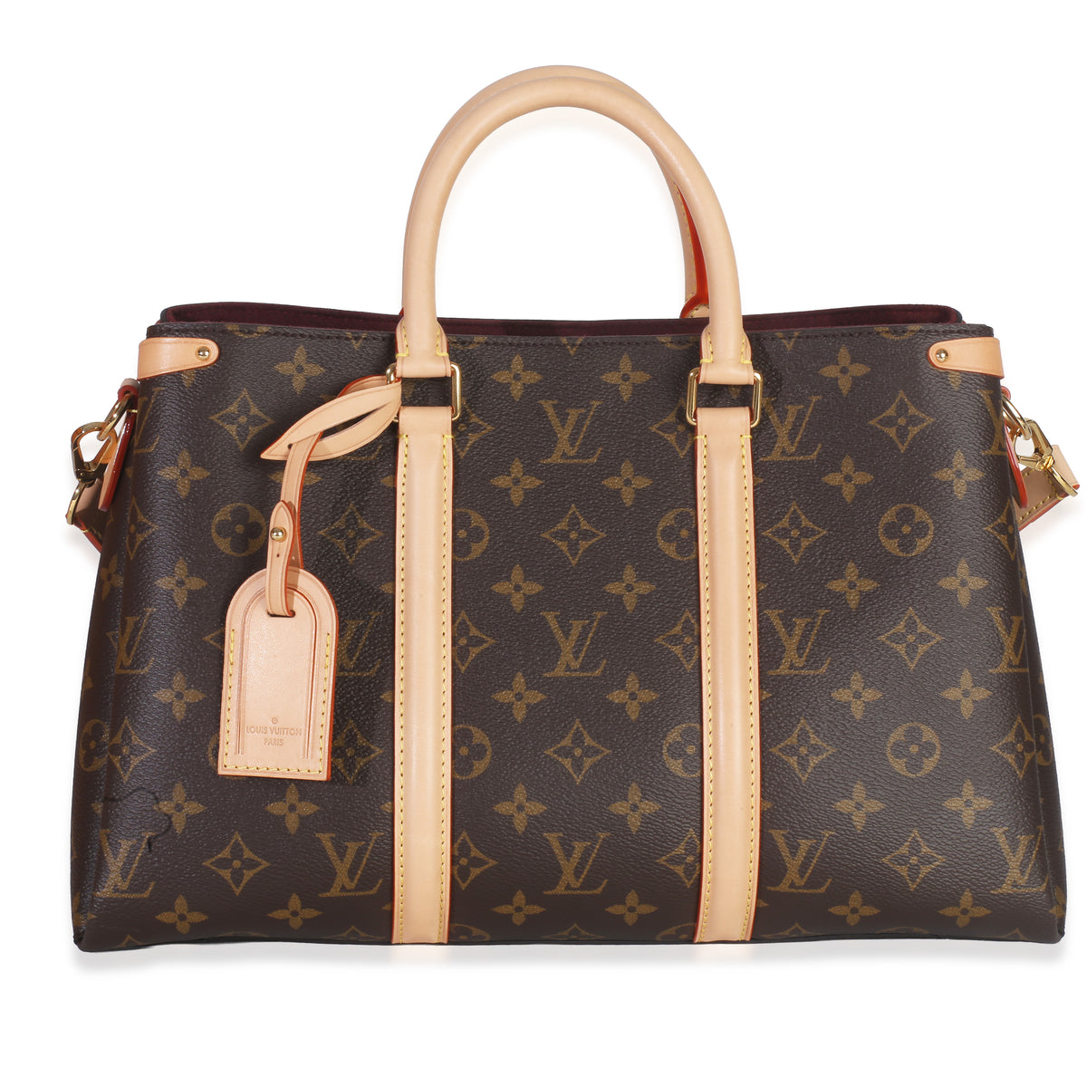 Louis Vuitton Monogram Canvas Soufflot MM Handbag fv