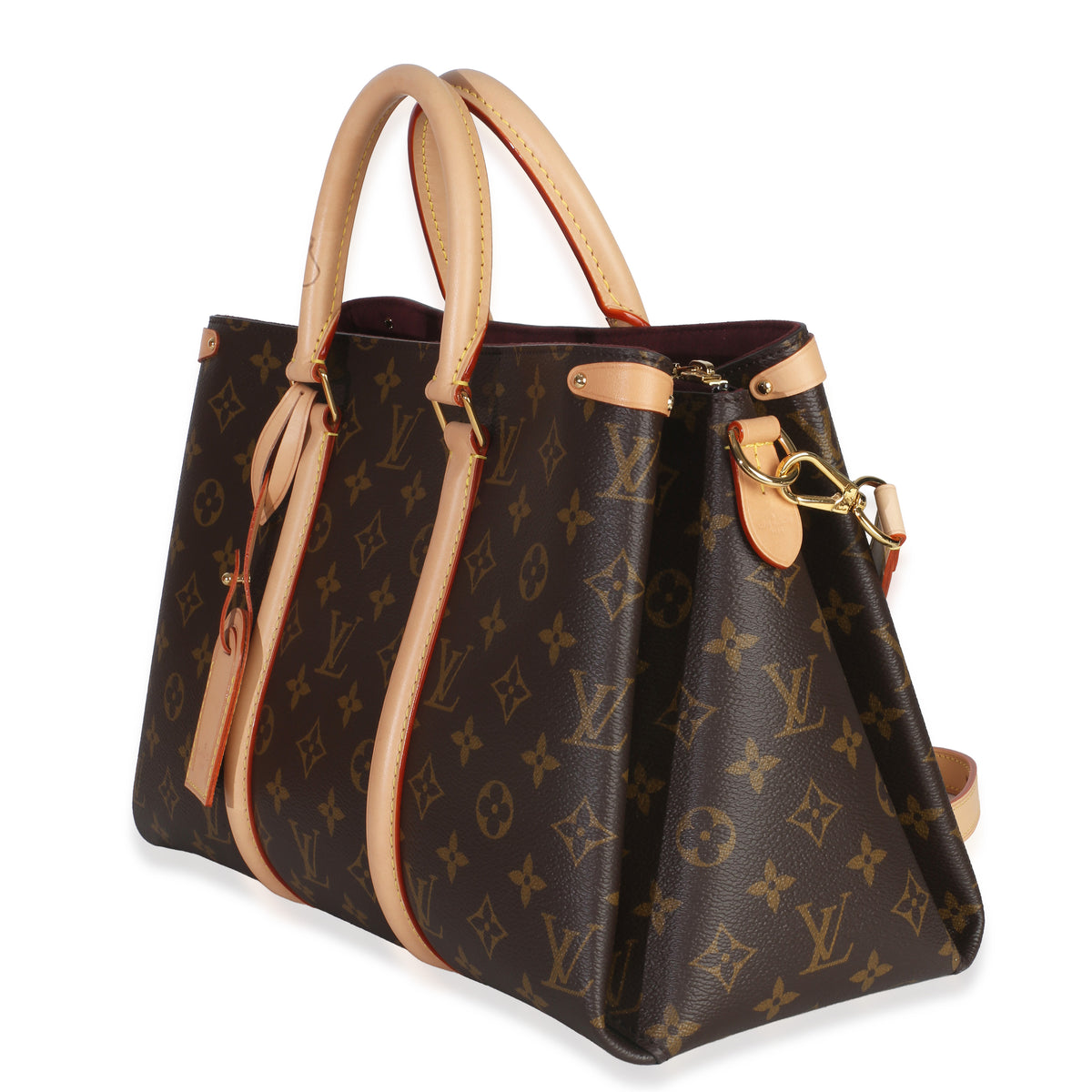 Louis Vuitton Monogram Canvas Soufflot MM Handbag sv
