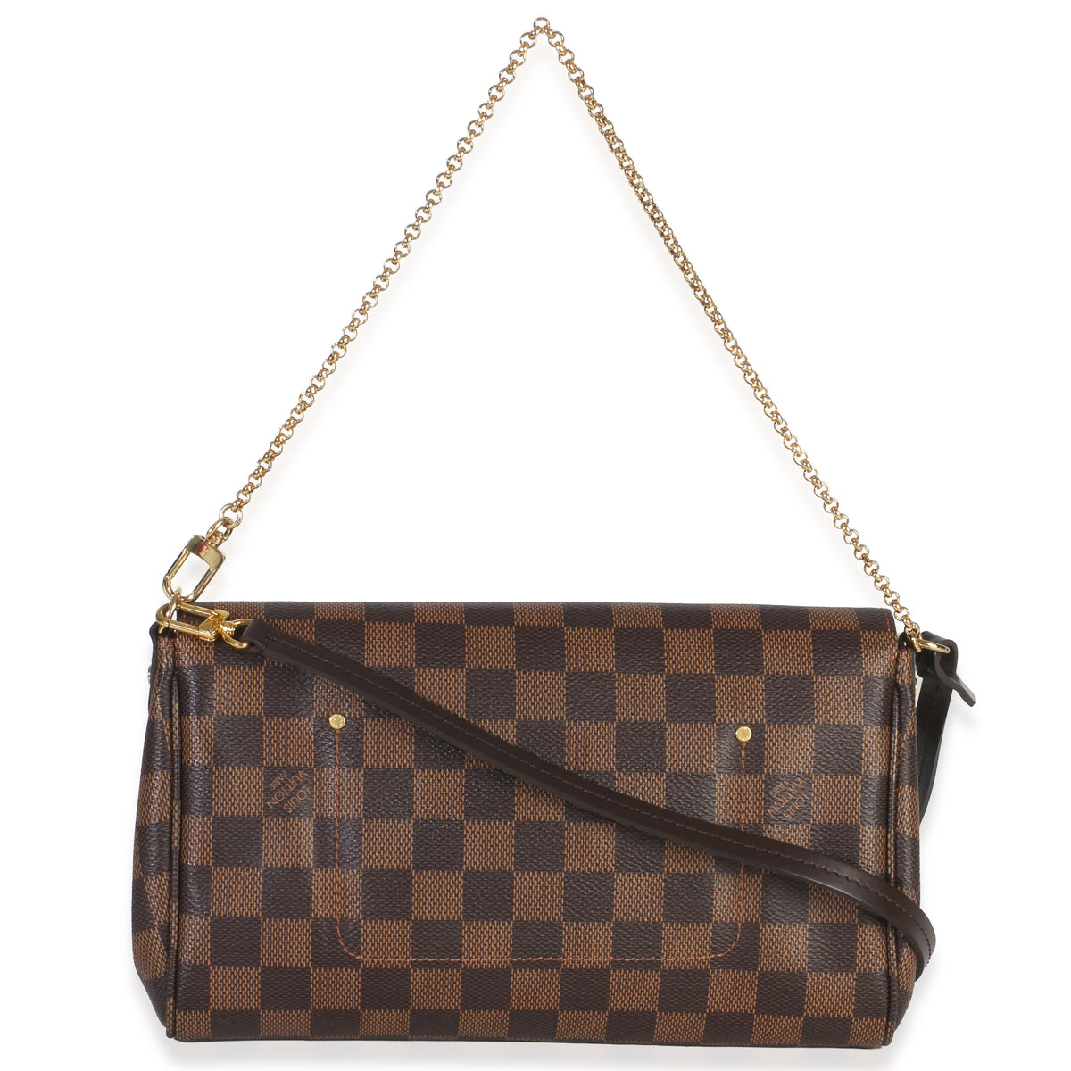 Louis Vuitton Damier Ebene Canvas Favorite MM Handbag bv