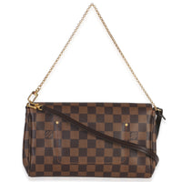 Louis Vuitton Damier Ebene Canvas Favorite MM Handbag bv