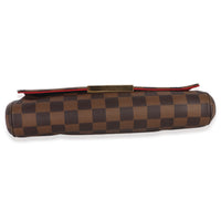 Louis Vuitton Damier Ebene Canvas Favorite MM Handbag stamp