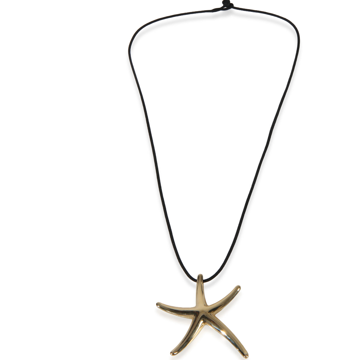 Tiffany & Co. Yellow Gold  Elsa Peretti Starfish Pendant pv
