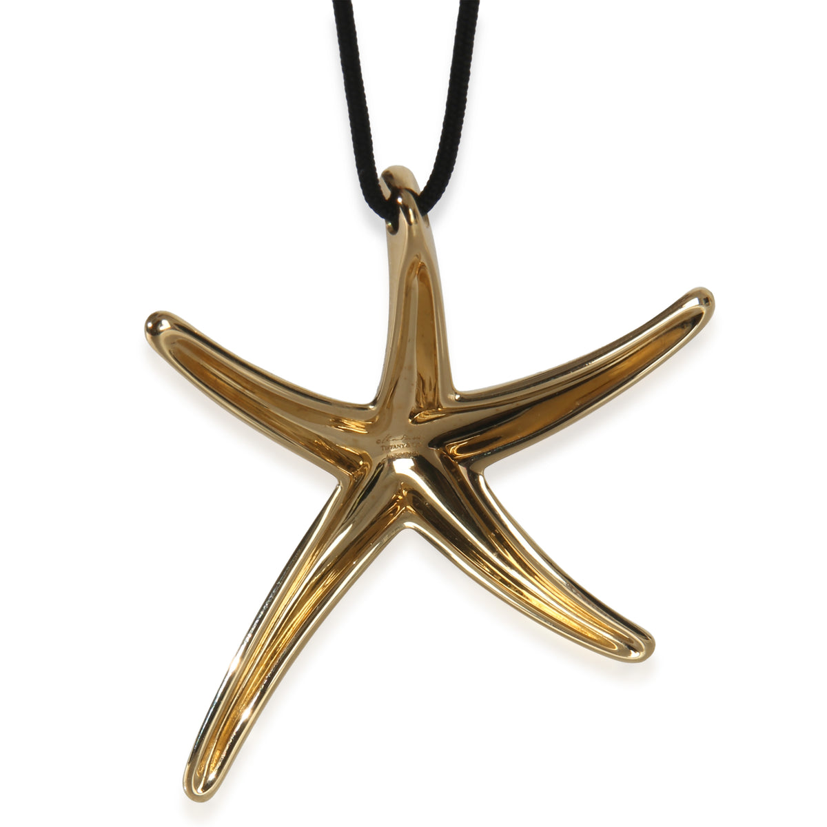 Tiffany & Co. Yellow Gold  Elsa Peretti Starfish Pendant bv