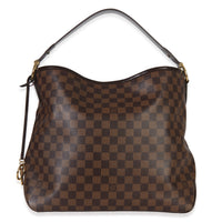 Louis Vuitton Damier Ebene Canvas Delightful PM Handbag fv