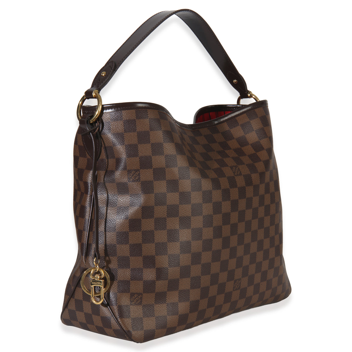 Louis Vuitton Damier Ebene Canvas Delightful PM Handbag pv