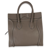 Celine Souris Drummed Calfskin Mini Luggage Tote Handbag bv