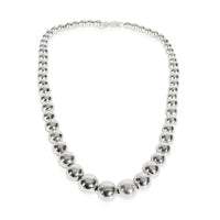 Tiffany & Co. Sterling Silver  HardWear Graduating Ball Necklace pv