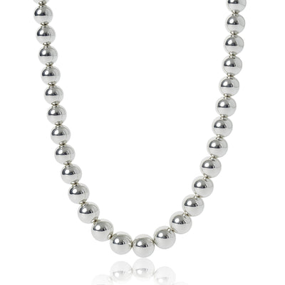 Tiffany & Co. Sterling Silver  HardWear Graduating Ball Necklace fv
