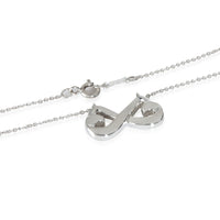 Tiffany & Co. Sterling Silver  Paloma Picasso Double Loving Heart Pendant pv