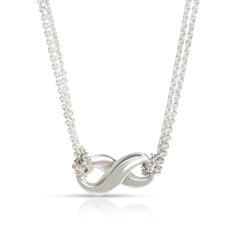 Tiffany & Co. Sterling Silver  Infinity Pendant fv