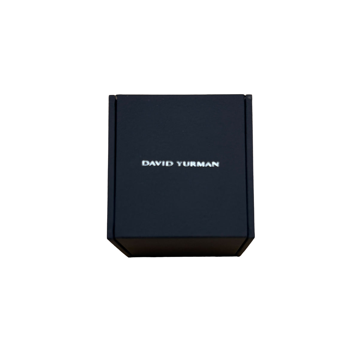 David Yurman Sterling Silver Onyx and Diamond Chatelaine Ring box