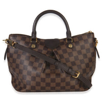 Louis Vuitton Damier Ebene Canvas Siena PM Handbag bv