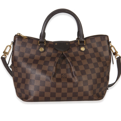 Louis Vuitton Damier Ebene Canvas Siena PM Handbag fv