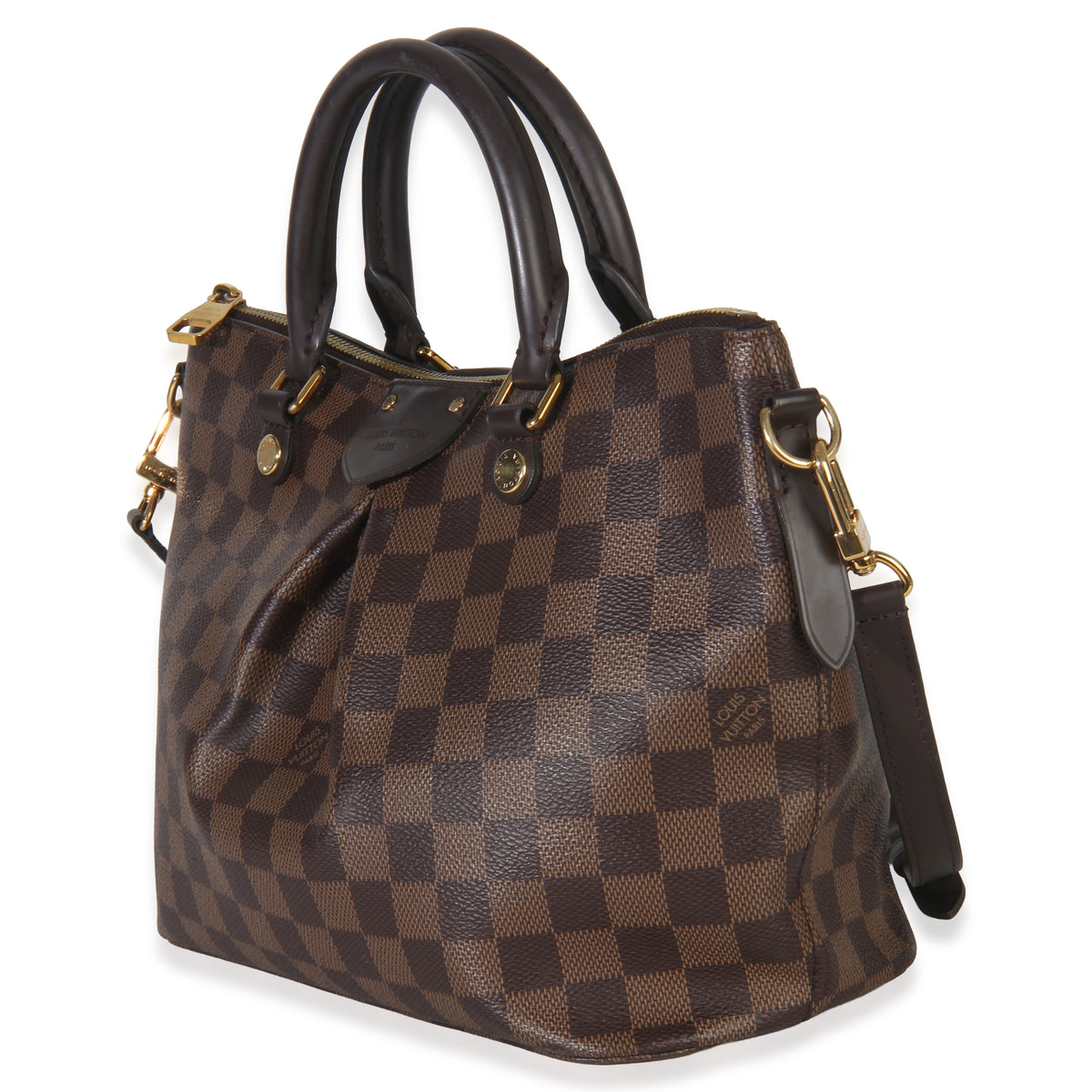 Louis Vuitton Damier Ebene Canvas Siena PM Handbag sv