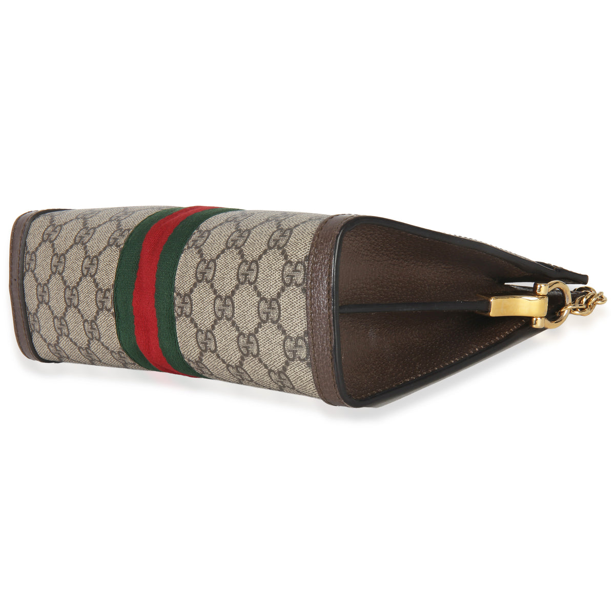 Gucci Beige GG Supreme Web Ophidia GG Small Shoulder Bag Handbag box