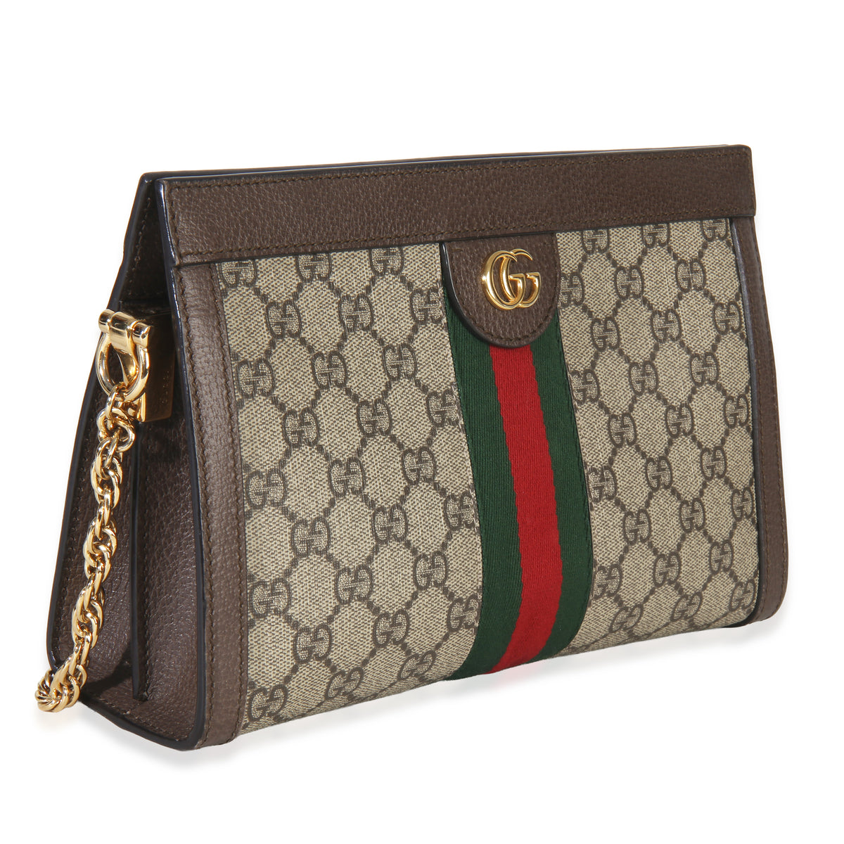 Gucci Beige GG Supreme Web Ophidia GG Small Shoulder Bag Handbag pv