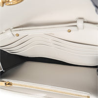 Saint Laurent Crema Soft Calfskin Le Maillon Wallet On Chain Handbag av