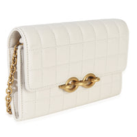 Saint Laurent Crema Soft Calfskin Le Maillon Wallet On Chain Handbag pv