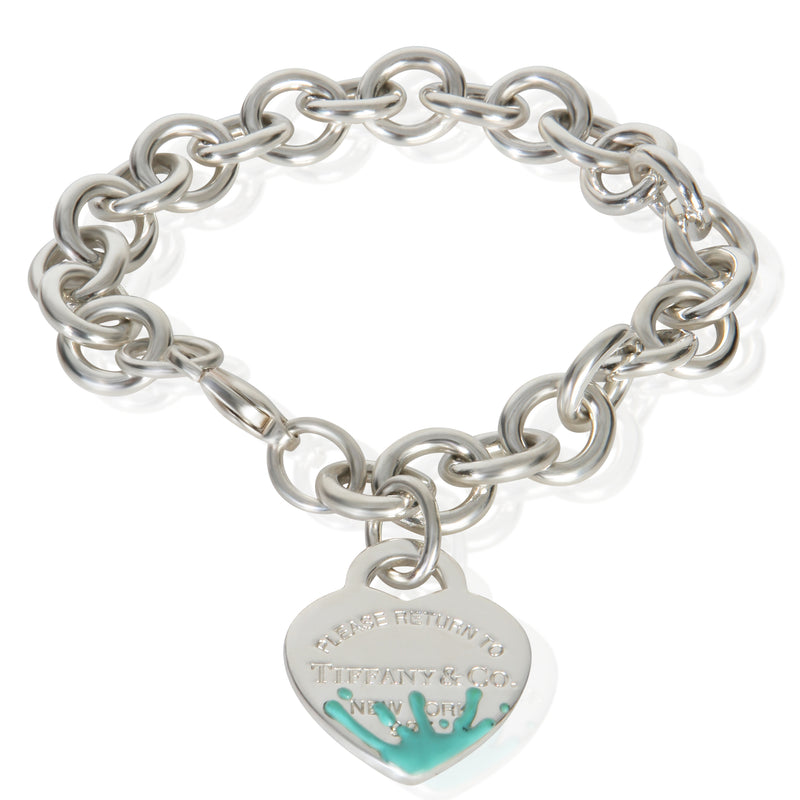 Tiffany & Co. Sterling Silver  Return To Tiffany Splash Bracelet fv