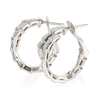 BVLGARI White Gold Diamond Serpenti Viper Earrings pv