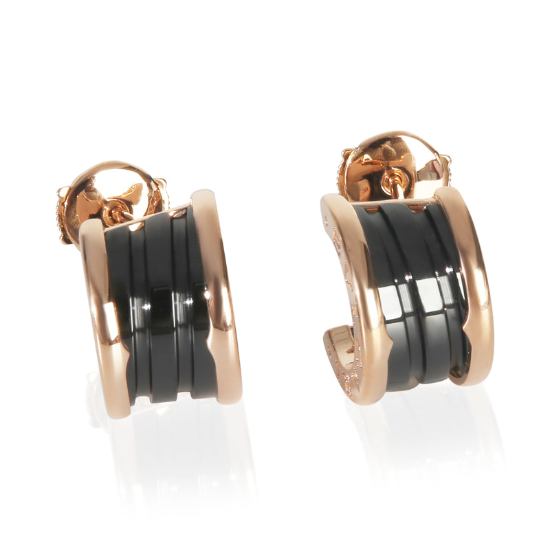 BVLGARI Rose Gold  B.zero1 Hoop Earrings fv