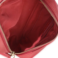 Chanel Pink Iridescent Quilted Lambskin Day Trips Camera Bag Handbag ad1