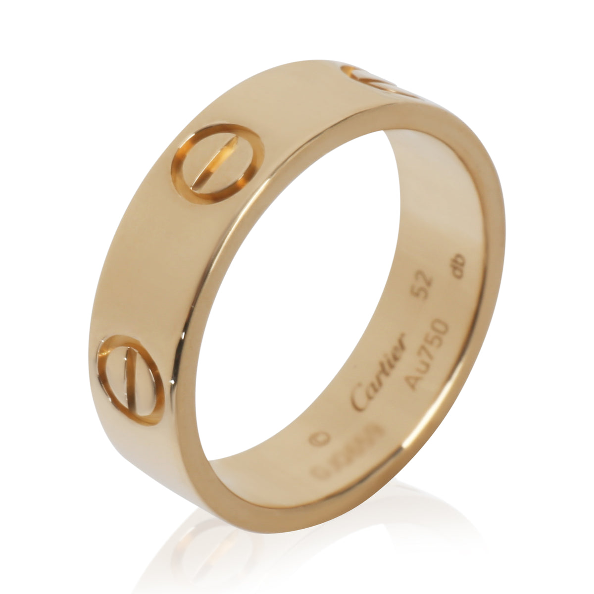 Cartier Yellow Gold  Love Ring bv