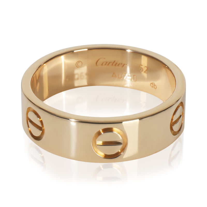 Cartier Yellow Gold  Love Ring fv