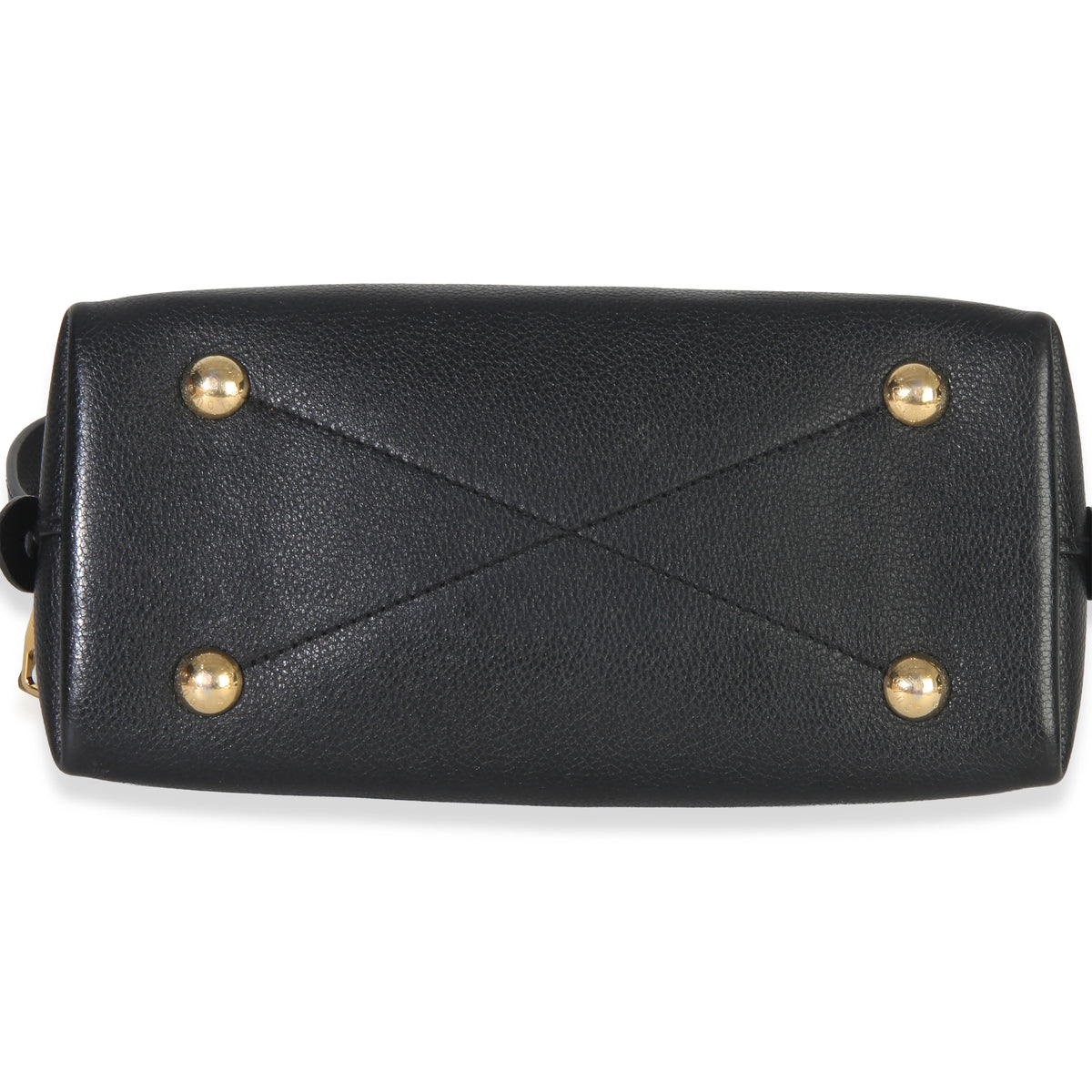 Louis Vuitton Black Monogram Empreinte Neo Alma BB Handbag stamp