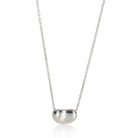 Tiffany & Co. Sterling Silver  Elsa Peretti Bean Pendant fv