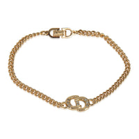 Gold-Plated  Crstyal CD Bracelet