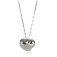 Tiffany & Co. Sterling Silver  Elsa Peretti Full Heart Pendant fv