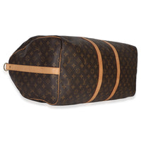 Louis Vuitton Monogram Canvas Keepall Bandolieure 55 Handbag clasp