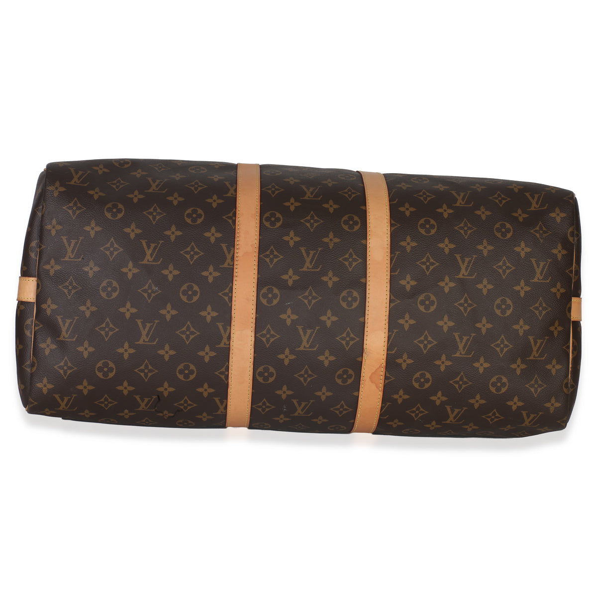 Louis Vuitton Monogram Canvas Keepall Bandolieure 55 Handbag stamp