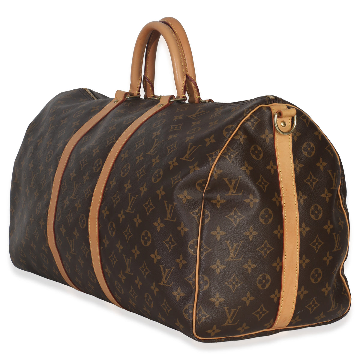 Louis Vuitton Monogram Canvas Keepall Bandolieure 55 Handbag sv