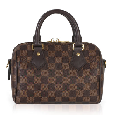 Damier Ebene Canvas Speedy Bandouliere 20