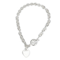 Tiffany & Co. Sterling Silver  Heart Tag Necklace pv